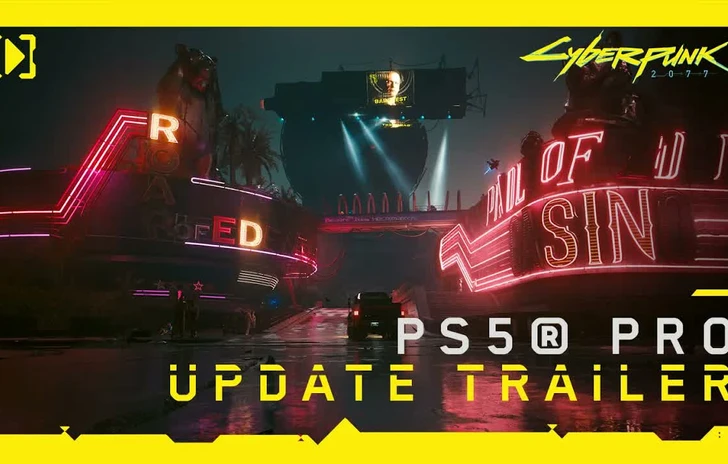 Cyberpunk 2077  lupdate su PS5 Pro