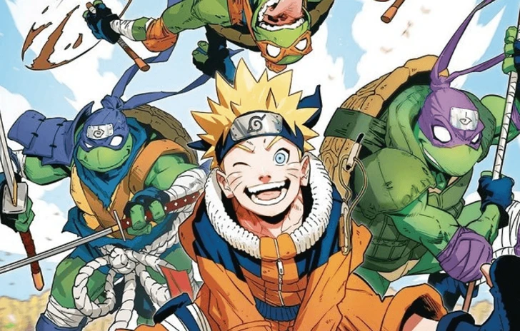 TMNT X Naruto tutti i Ninja in un solo Fumetto