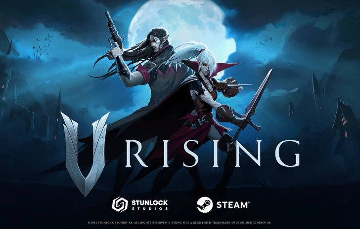 V Rising la versione 10 è ufficialmente disponibile su Steam