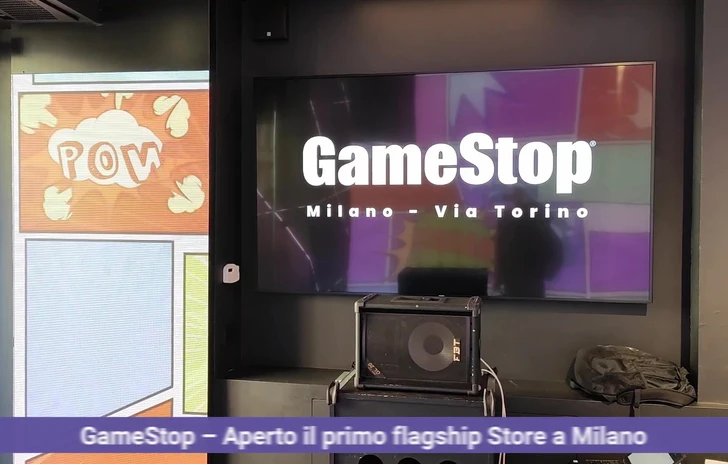 Gamestop ecco comè il flagship store di Milano