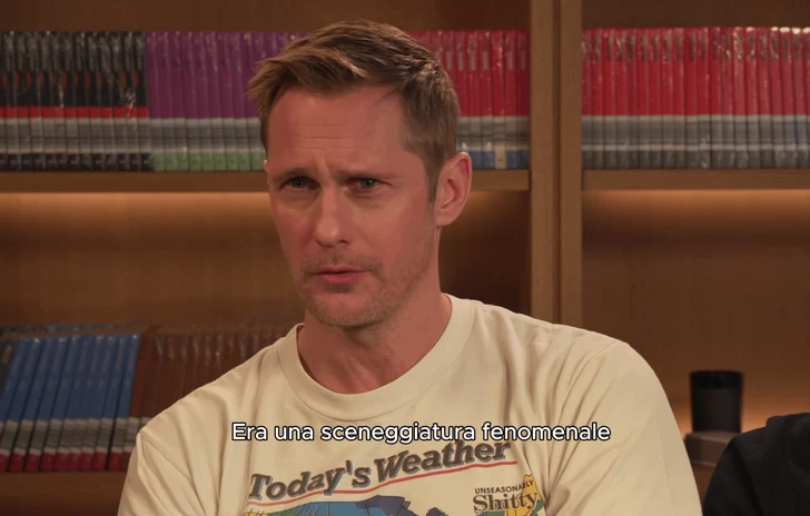 Pillion la nostra intervista ad Alexander Skarsg�rd e Harry Melling