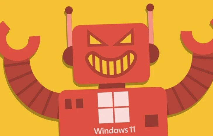 Windows 11 con laggiornamento occhio allIA