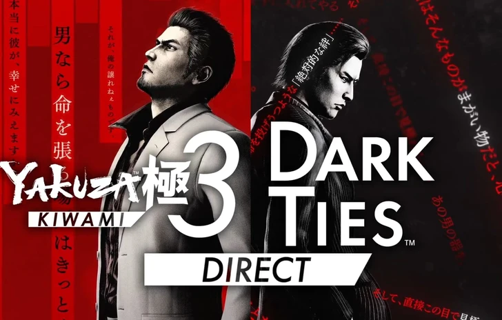 Yakuza Kiwami 3  Dark Ties dettagli e novità del Direct notturno